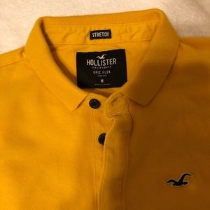 Hollister stretch polo